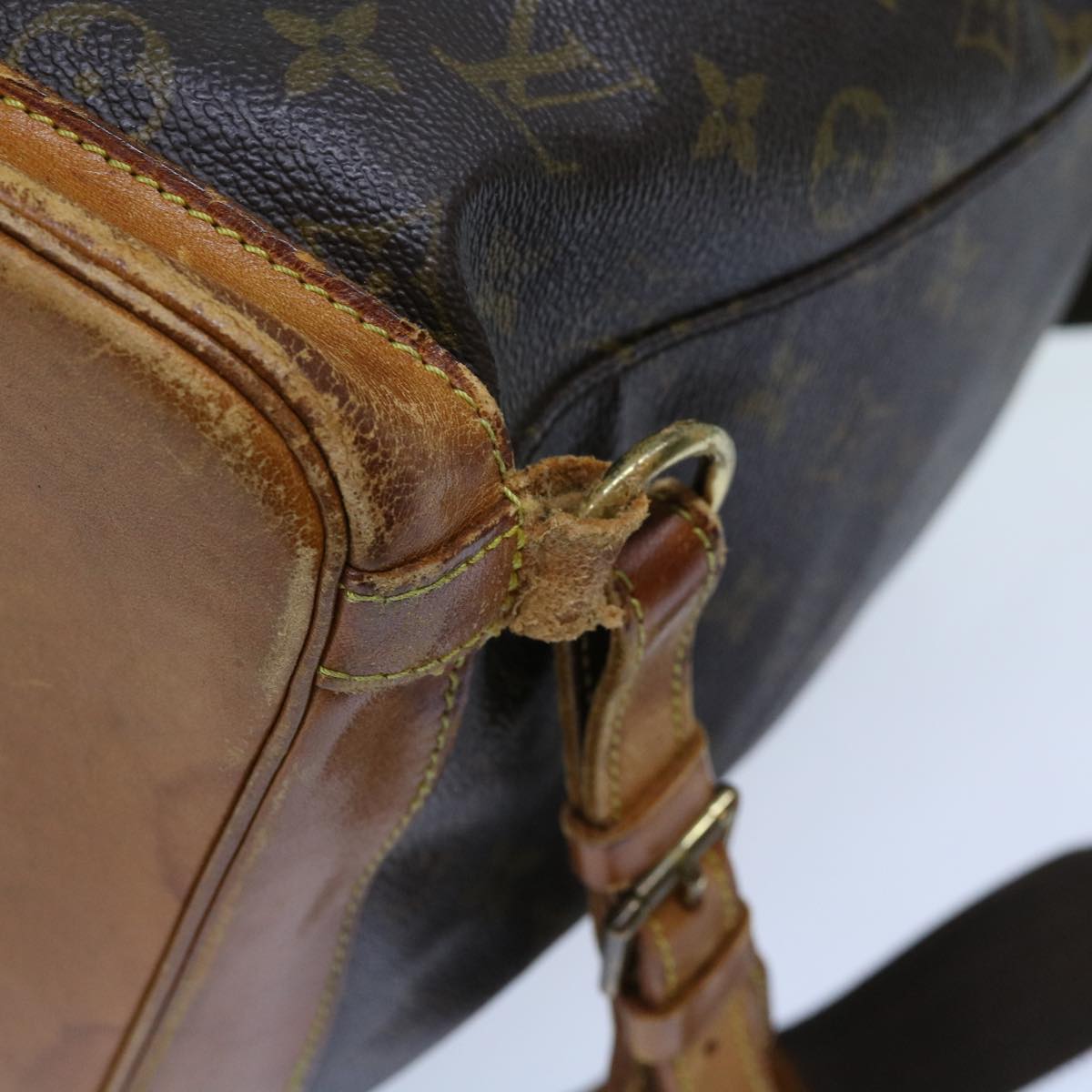 LOUIS VUITTON Monogram Montsouris GM Backpack M51135 LV Auth 62307