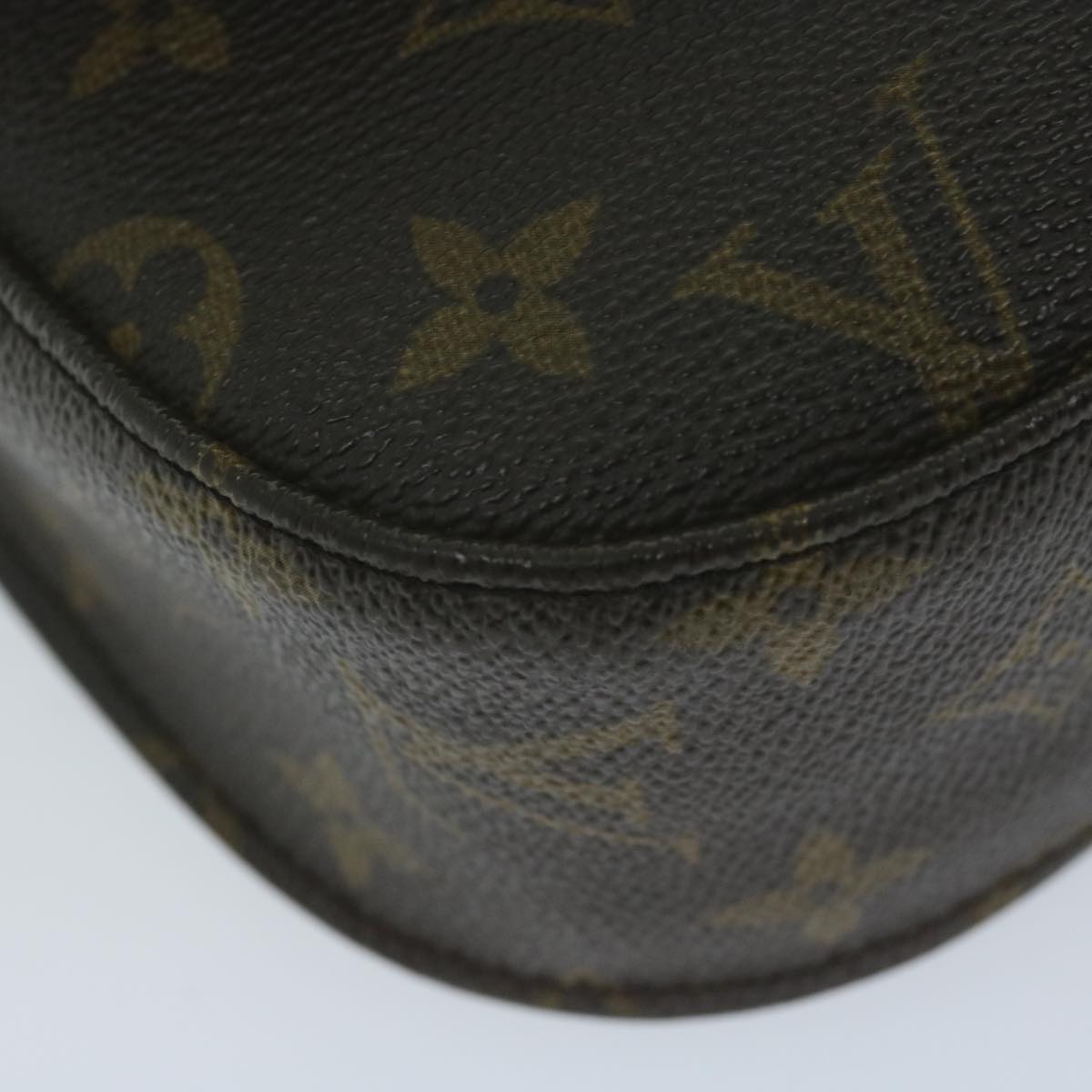 LOUIS VUITTON Monogram Saint Cloud GM Shoulder Bag M51242 LV Auth 62450