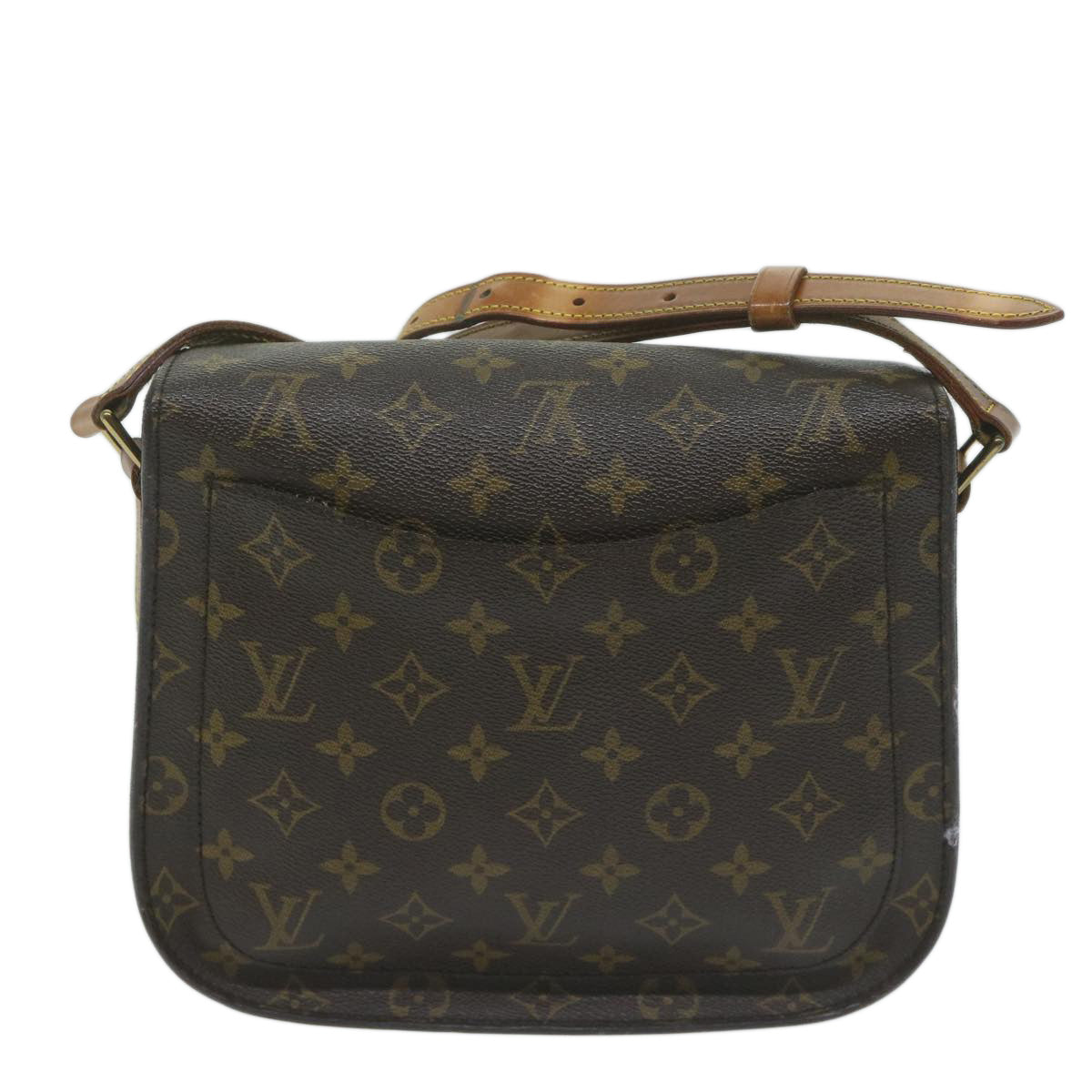 LOUIS VUITTON Monogram Saint Cloud GM Shoulder Bag M51242 LV Auth 62450