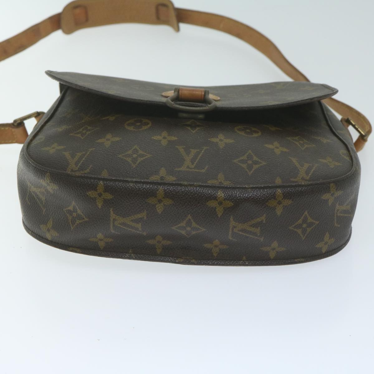 LOUIS VUITTON Monogram Saint Cloud GM Shoulder Bag M51242 LV Auth 62452