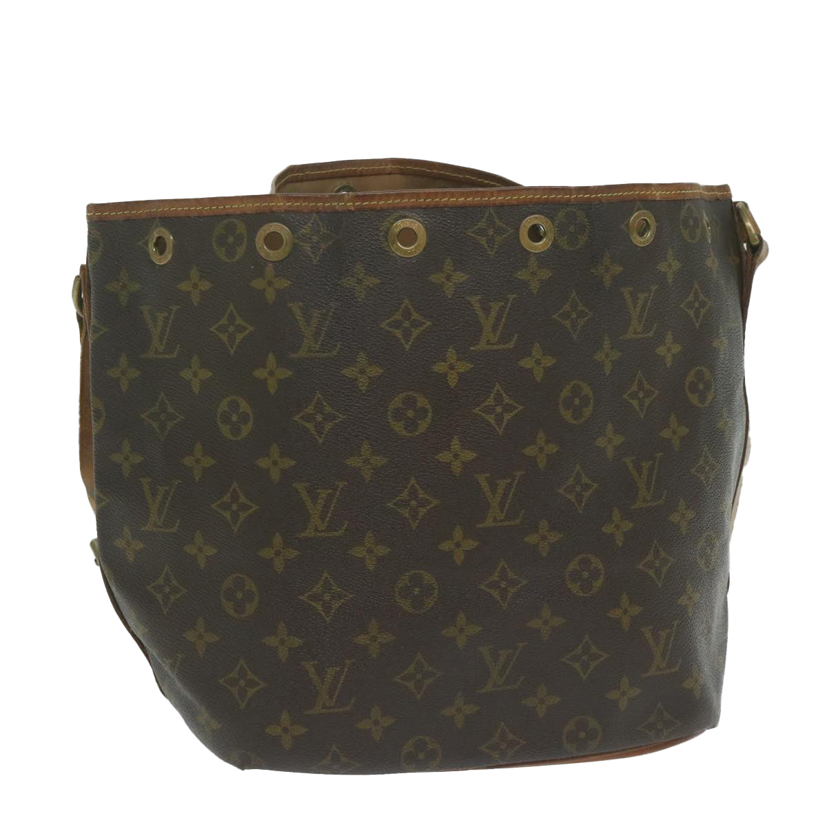 LOUIS VUITTON Monogram Petit Noe Shoulder Bag M42226 LV Auth 62511