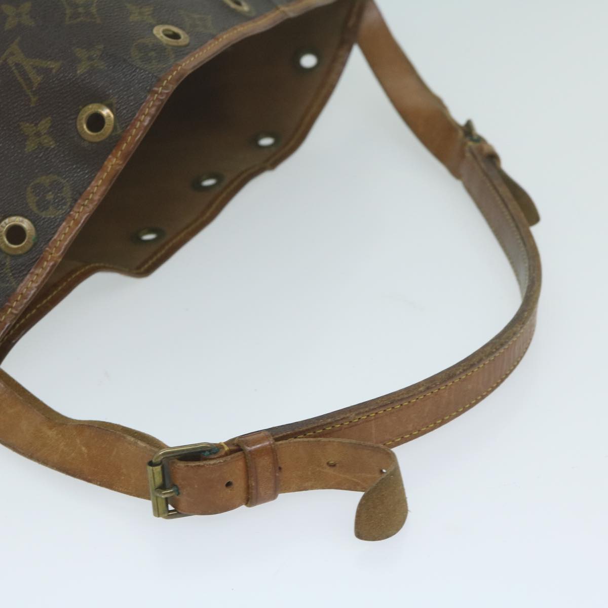 LOUIS VUITTON Monogram Petit Noe Shoulder Bag M42226 LV Auth 62511