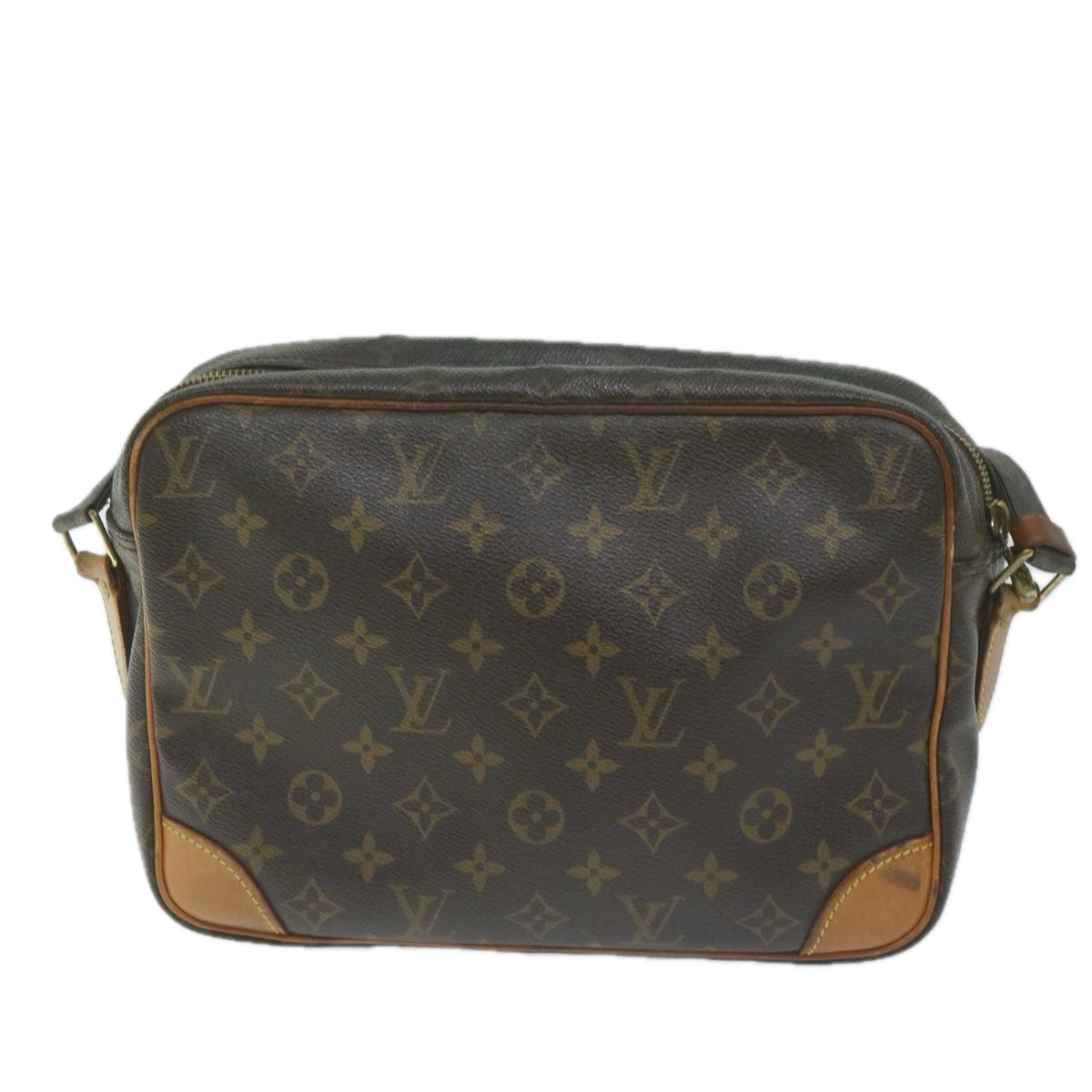 LOUIS VUITTON Monogram Nile Shoulder Bag M45244 LV Auth 62541