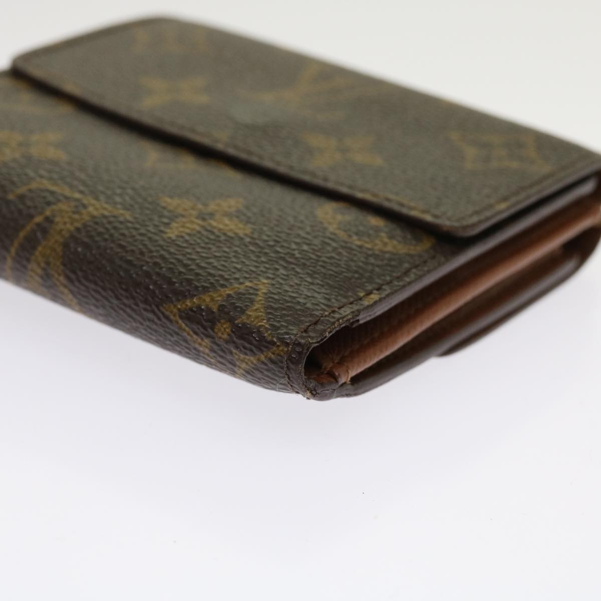 LOUIS VUITTON Monogram Portefeuille Elise Wallet M61654 LV Auth 62544