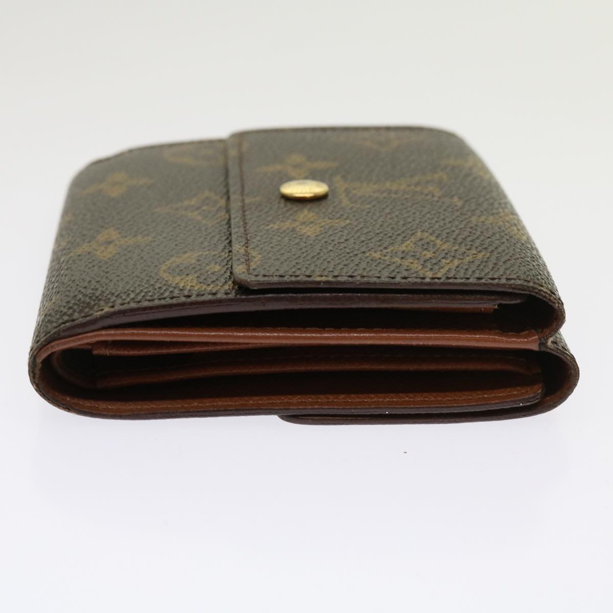 LOUIS VUITTON Monogram Portefeuille Elise Wallet M61654 LV Auth 62544