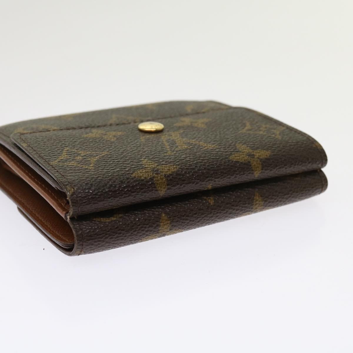 LOUIS VUITTON Monogram Portefeuille Elise Wallet M61654 LV Auth 62544