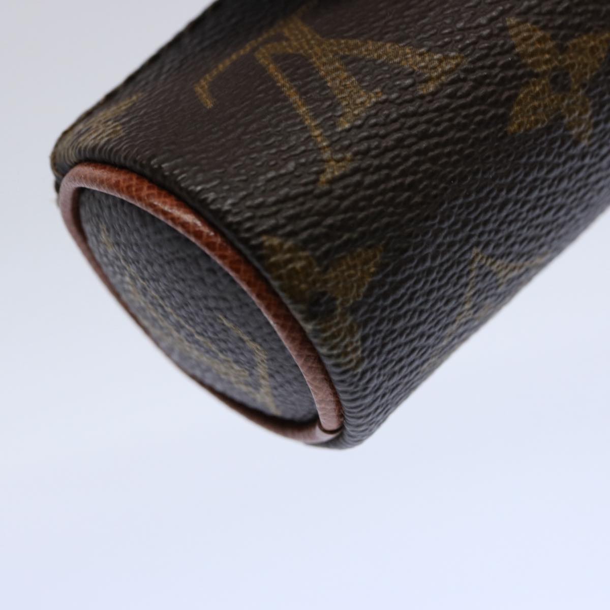 LOUIS VUITTON Monogram Etui 3 Ball de Golf Pouch M58249 LV Auth 62551