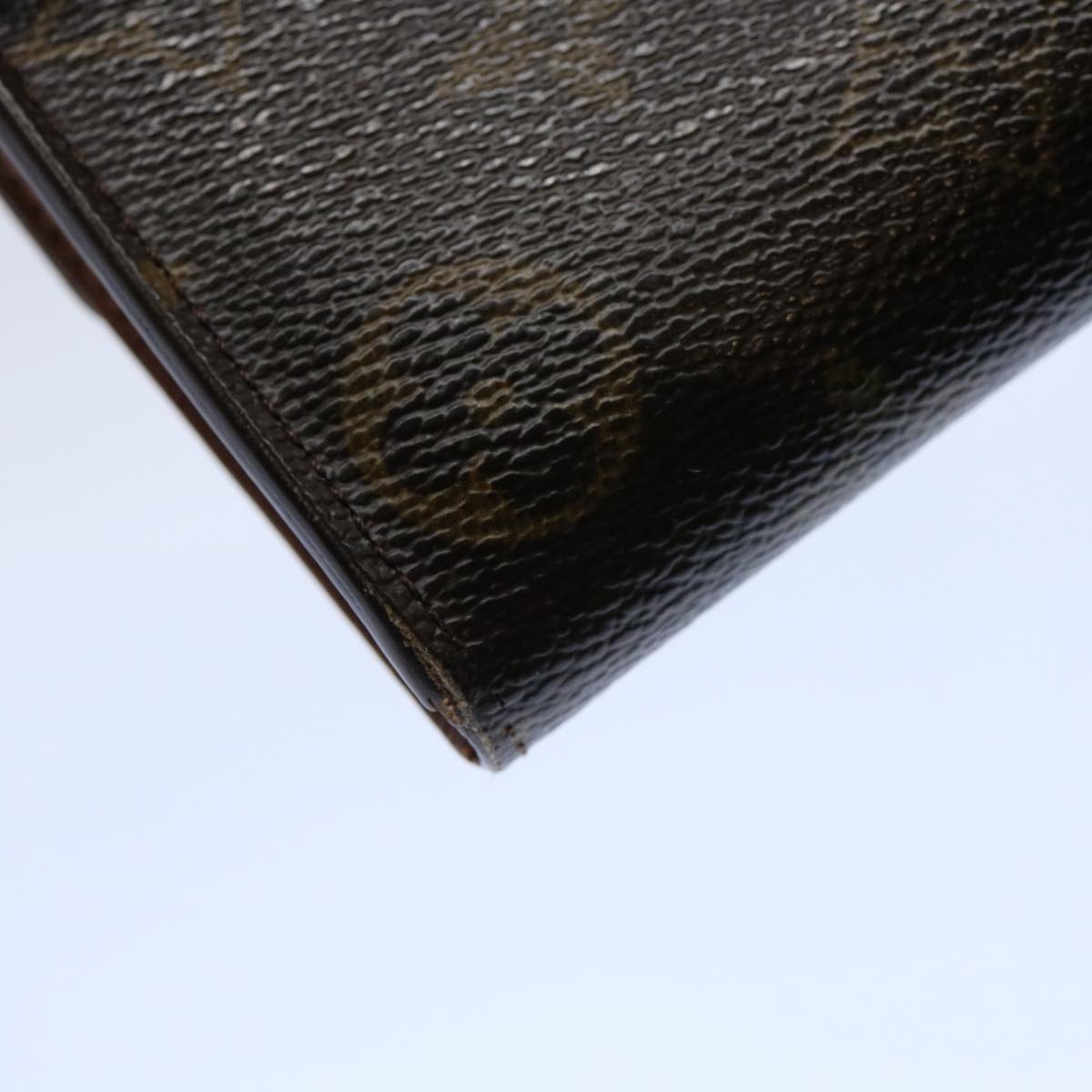 LOUIS VUITTON Monogram Pochette Porte Monnaie Credit Wallet M61725 Auth 62556