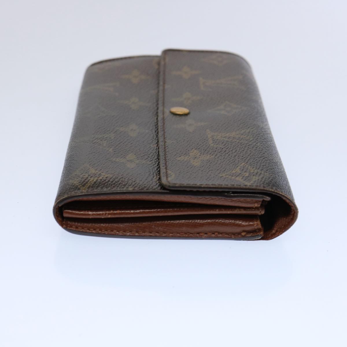 LOUIS VUITTON Monogram Pochette Porte Monnaie Credit Wallet M61725 Auth 62556