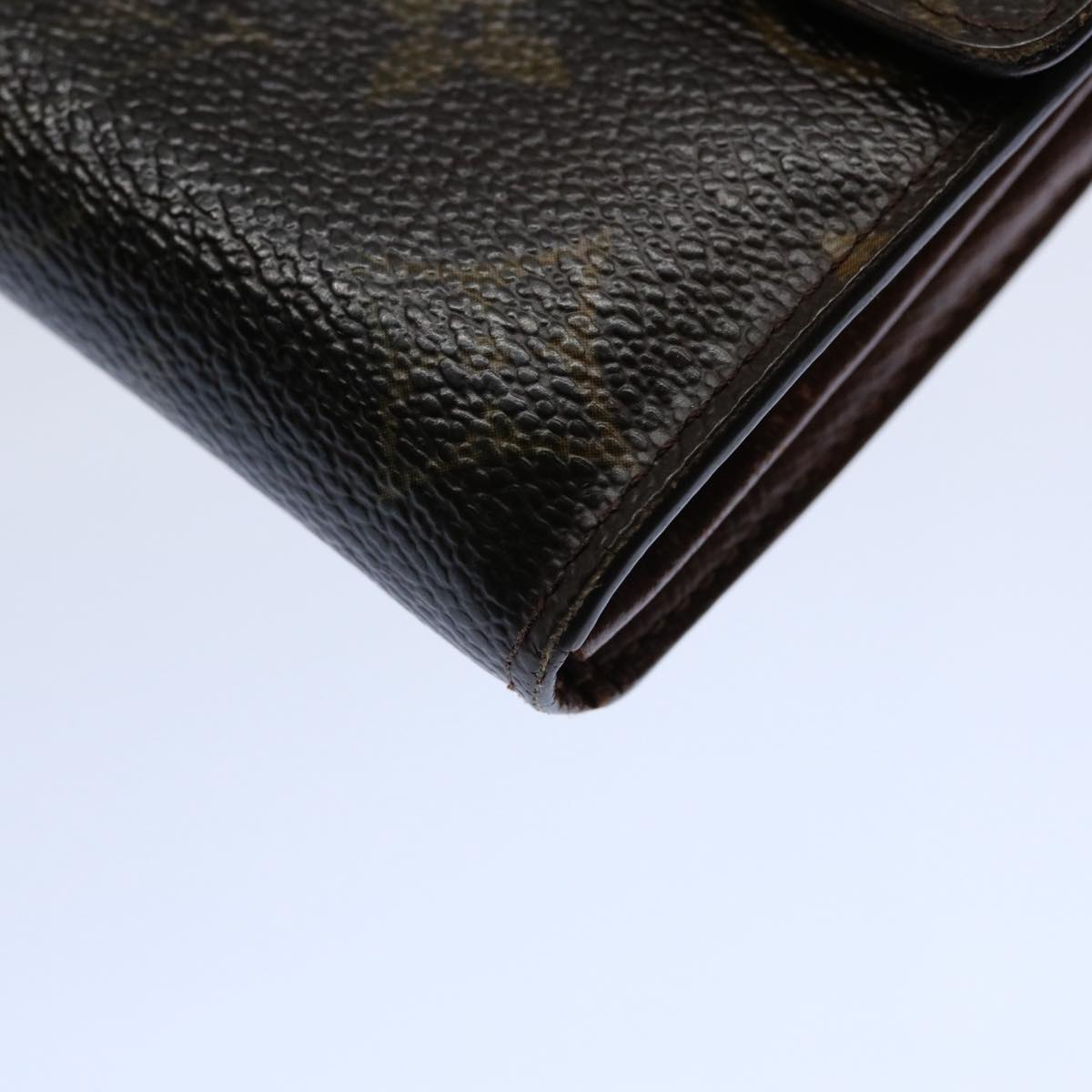 LOUIS VUITTON Monogram Pochette Porte Monnaie Credit Wallet M61725 Auth 62556