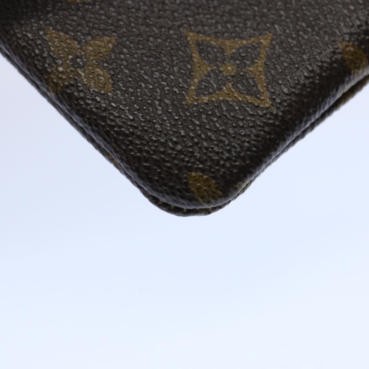 LOUIS VUITTON Monogram Pochette Cles Coin Purse M62650 LV Auth 62558