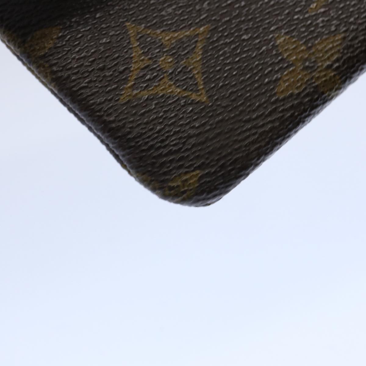 LOUIS VUITTON Monogram Pochette Cles Coin Purse M62650 LV Auth 62558