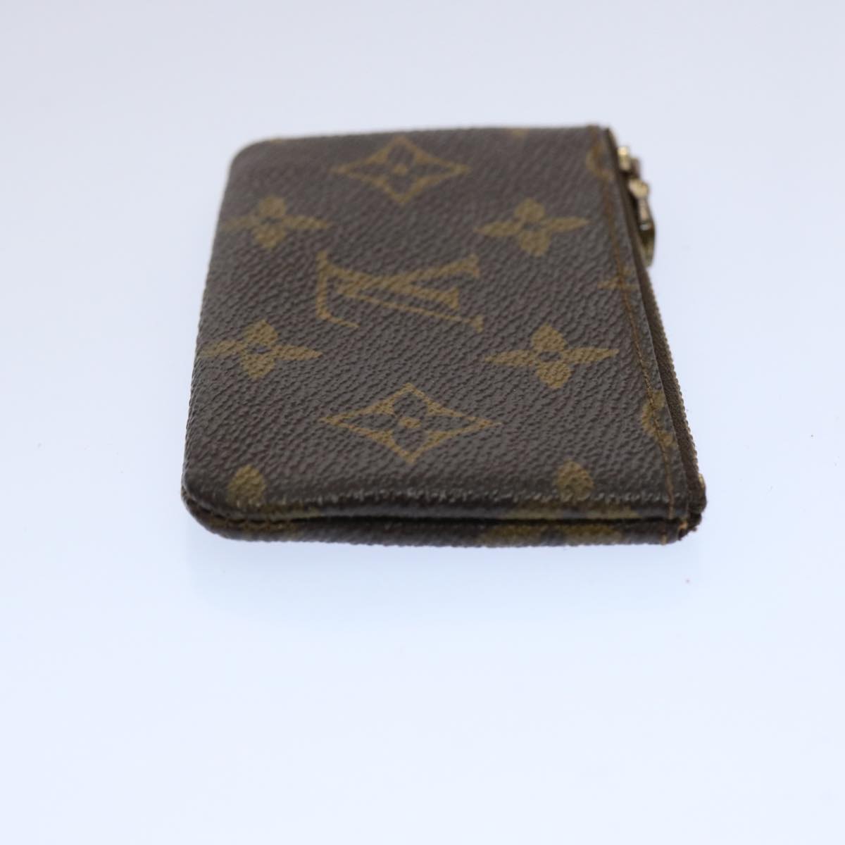 LOUIS VUITTON Monogram Pochette Cles Coin Purse M62650 LV Auth 62558