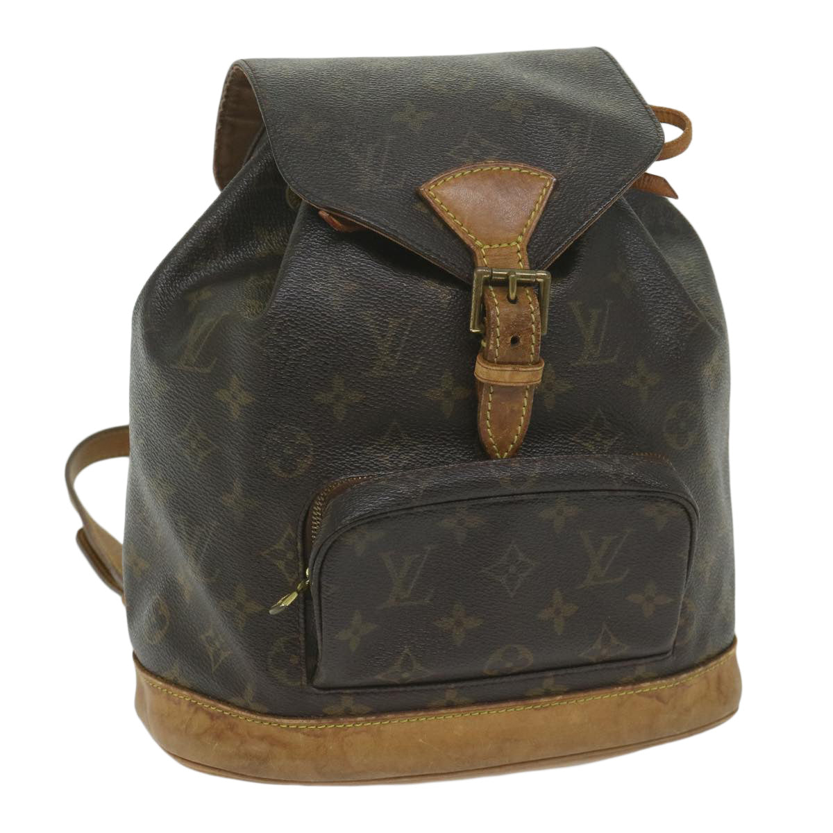 LOUIS VUITTON Monogram Montsouris MM Backpack M51136 LV Auth 62694