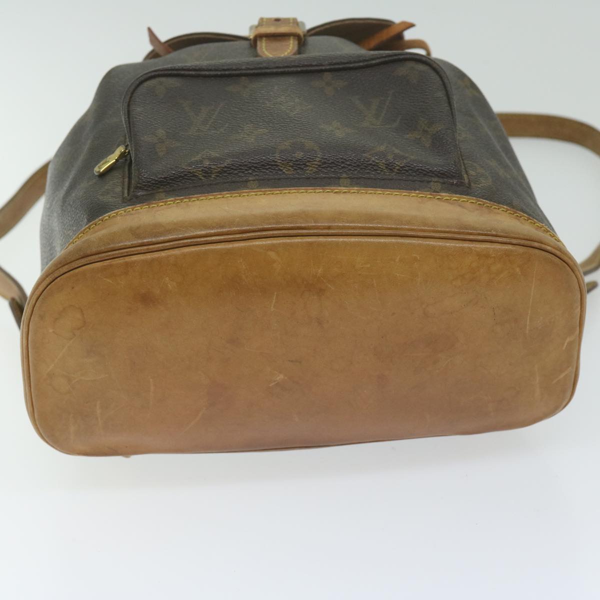 LOUIS VUITTON Monogram Montsouris MM Backpack M51136 LV Auth 62694