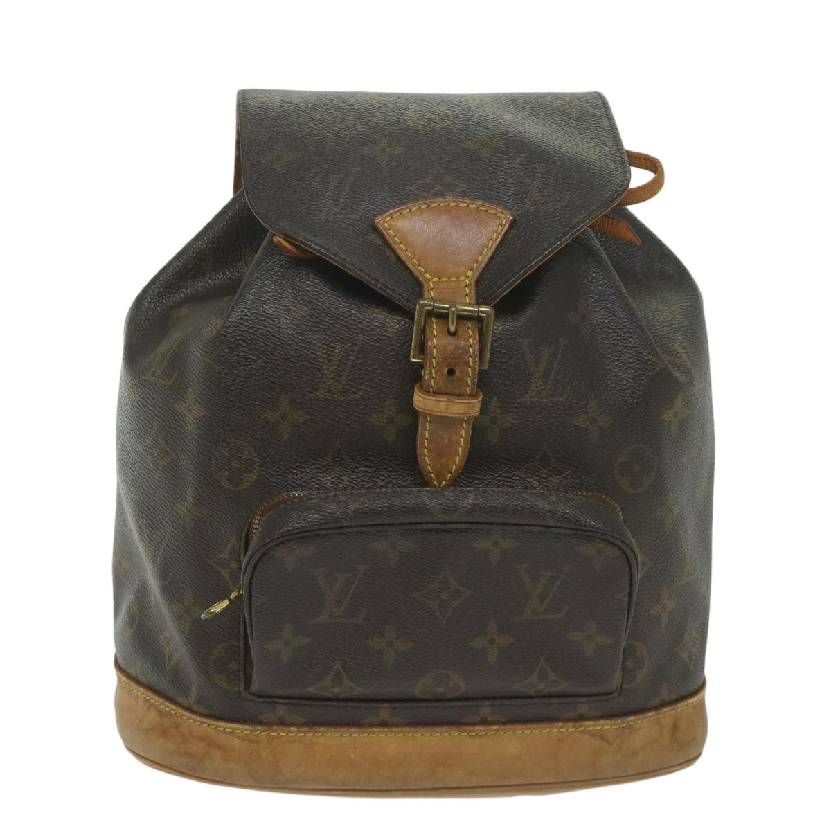 LOUIS VUITTON Monogram Montsouris MM Backpack M51136 LV Auth 62694