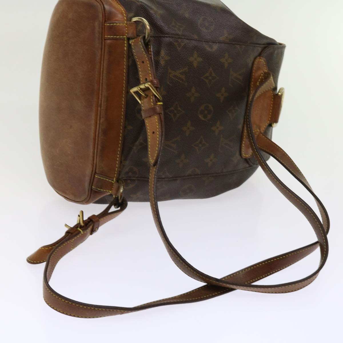 LOUIS VUITTON Monogram Montsouris MM Backpack M51136 LV Auth 62695