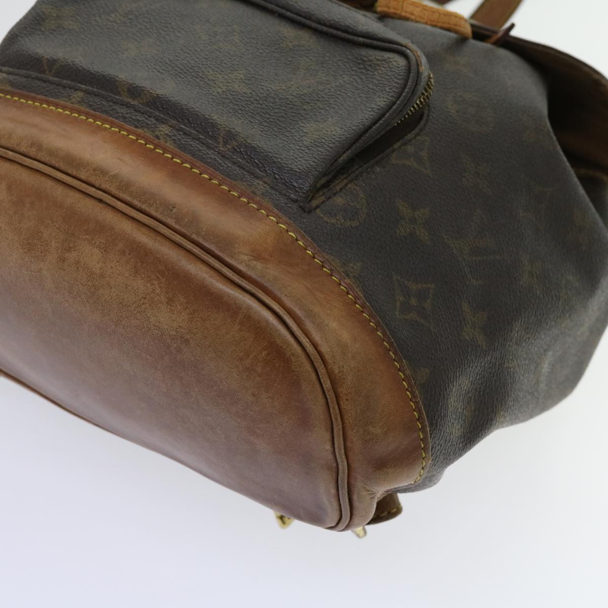 LOUIS VUITTON Monogram Montsouris MM Backpack M51136 LV Auth 62695