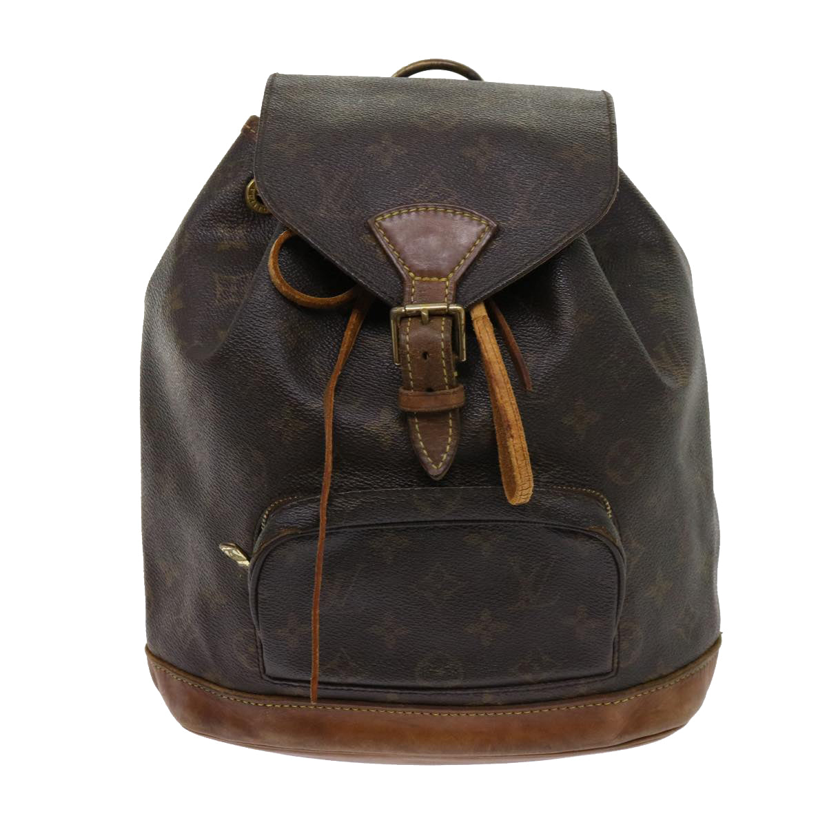 LOUIS VUITTON Monogram Montsouris MM Backpack M51136 LV Auth 62695