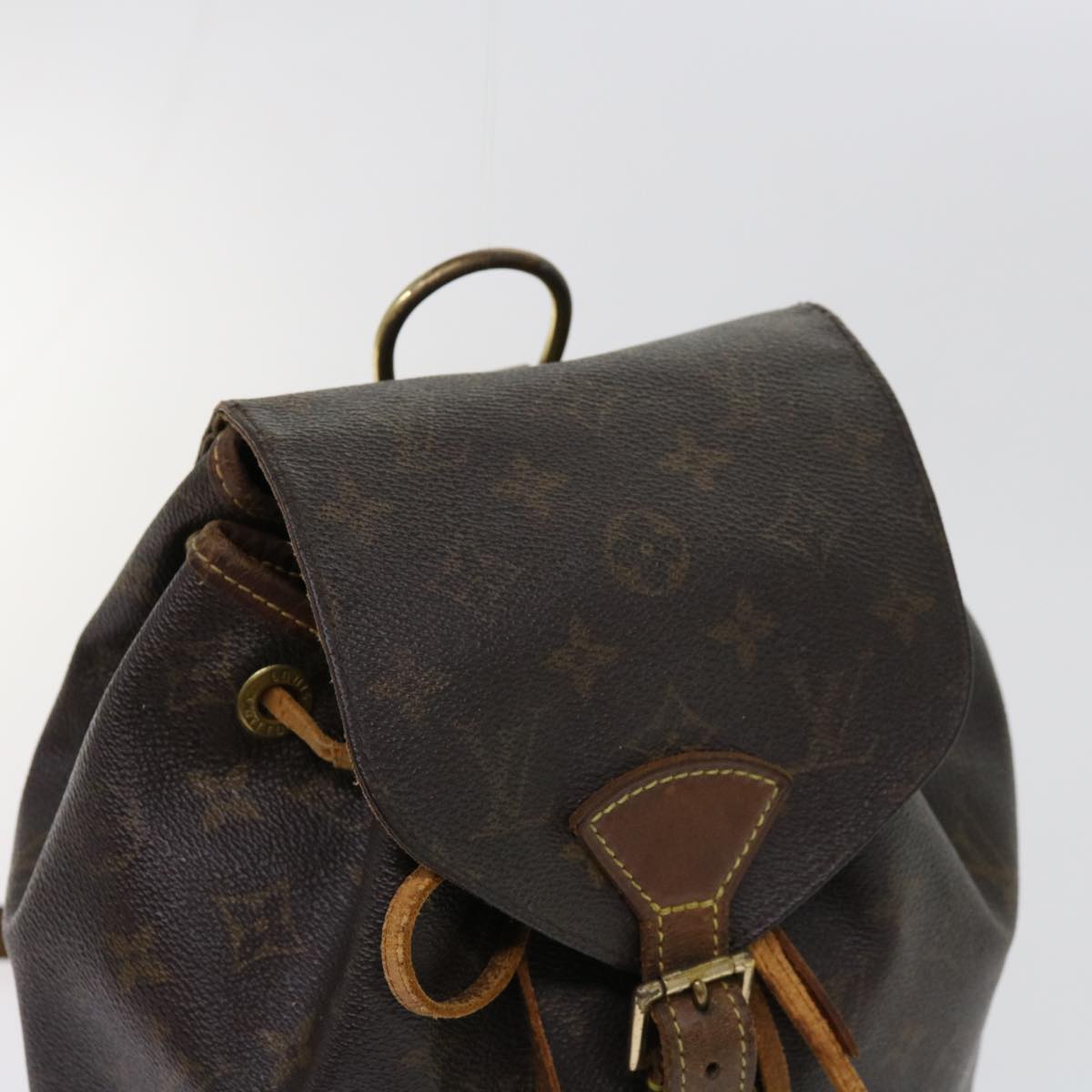 LOUIS VUITTON Monogram Montsouris MM Backpack M51136 LV Auth 62695