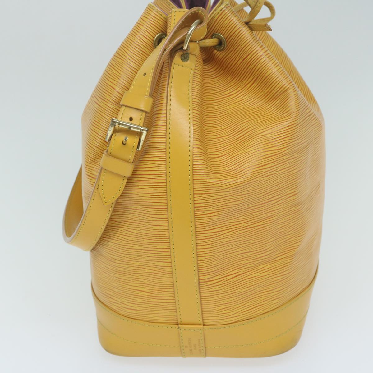 LOUIS VUITTON Epi Noe Shoulder Bag Tassili Yellow M44009 LV Auth 62719