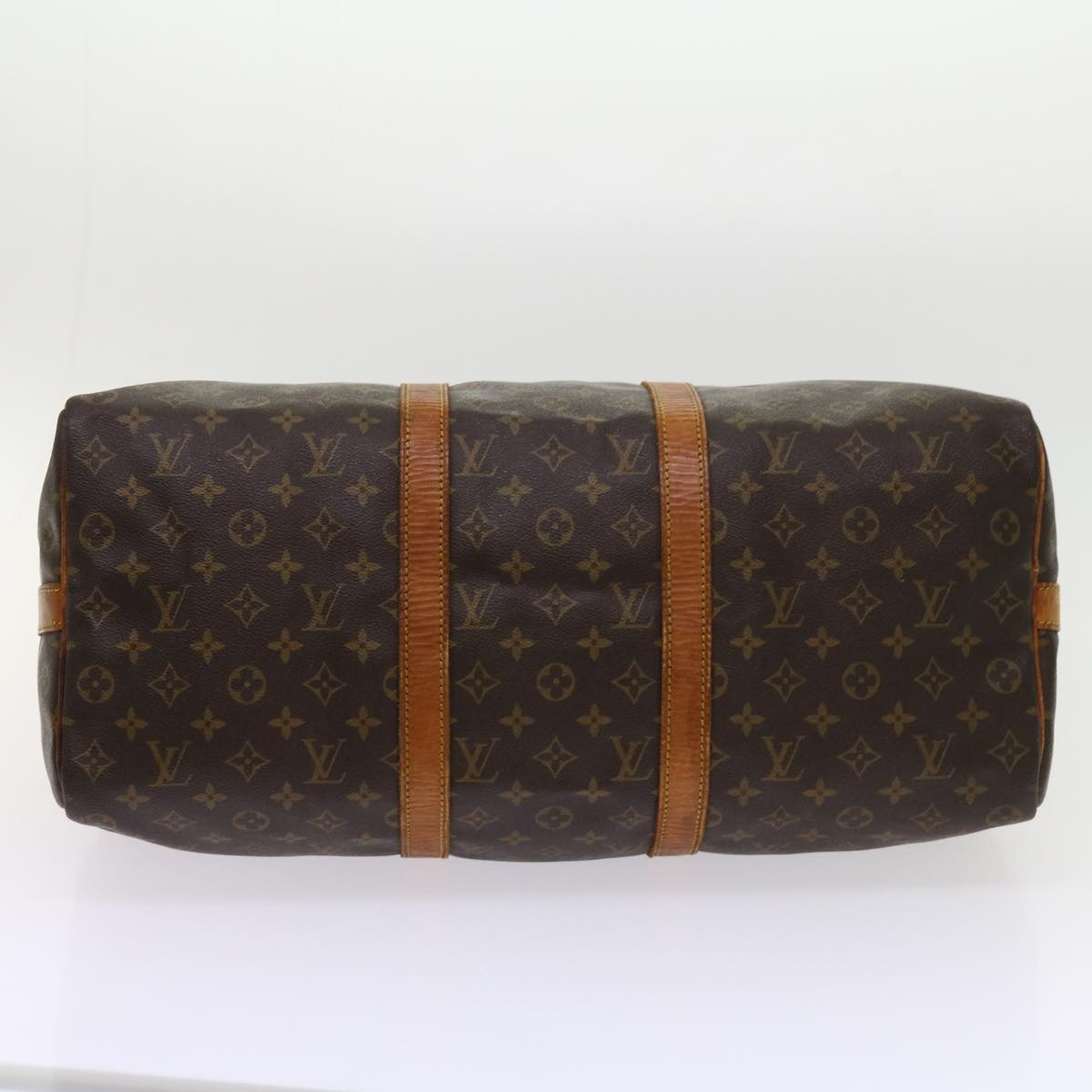 LOUIS VUITTON Monogram Keepall Bandouliere 50 Boston Bag M41416 LV Auth 62727