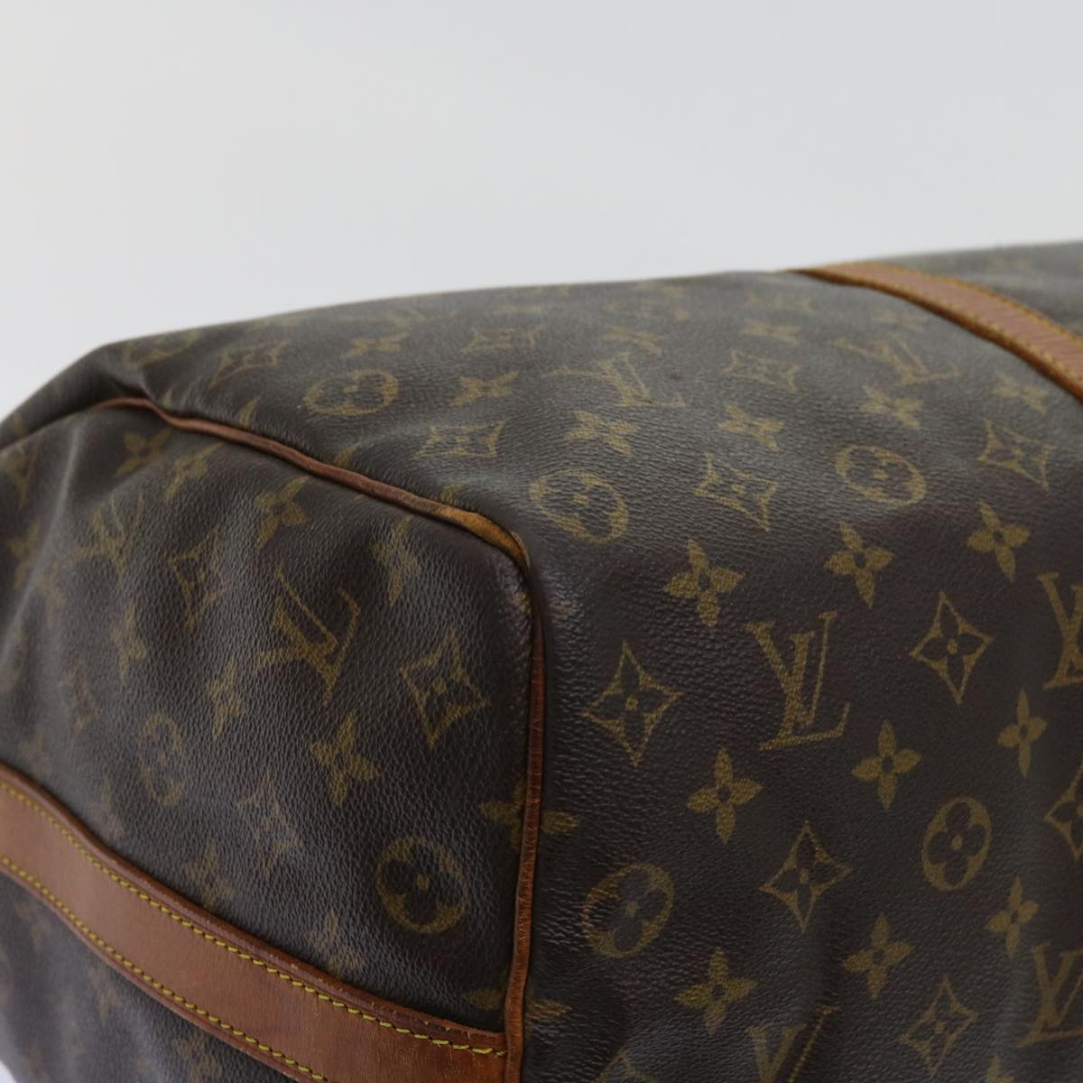 LOUIS VUITTON Monogram Keepall Bandouliere 50 Boston Bag M41416 LV Auth 62727