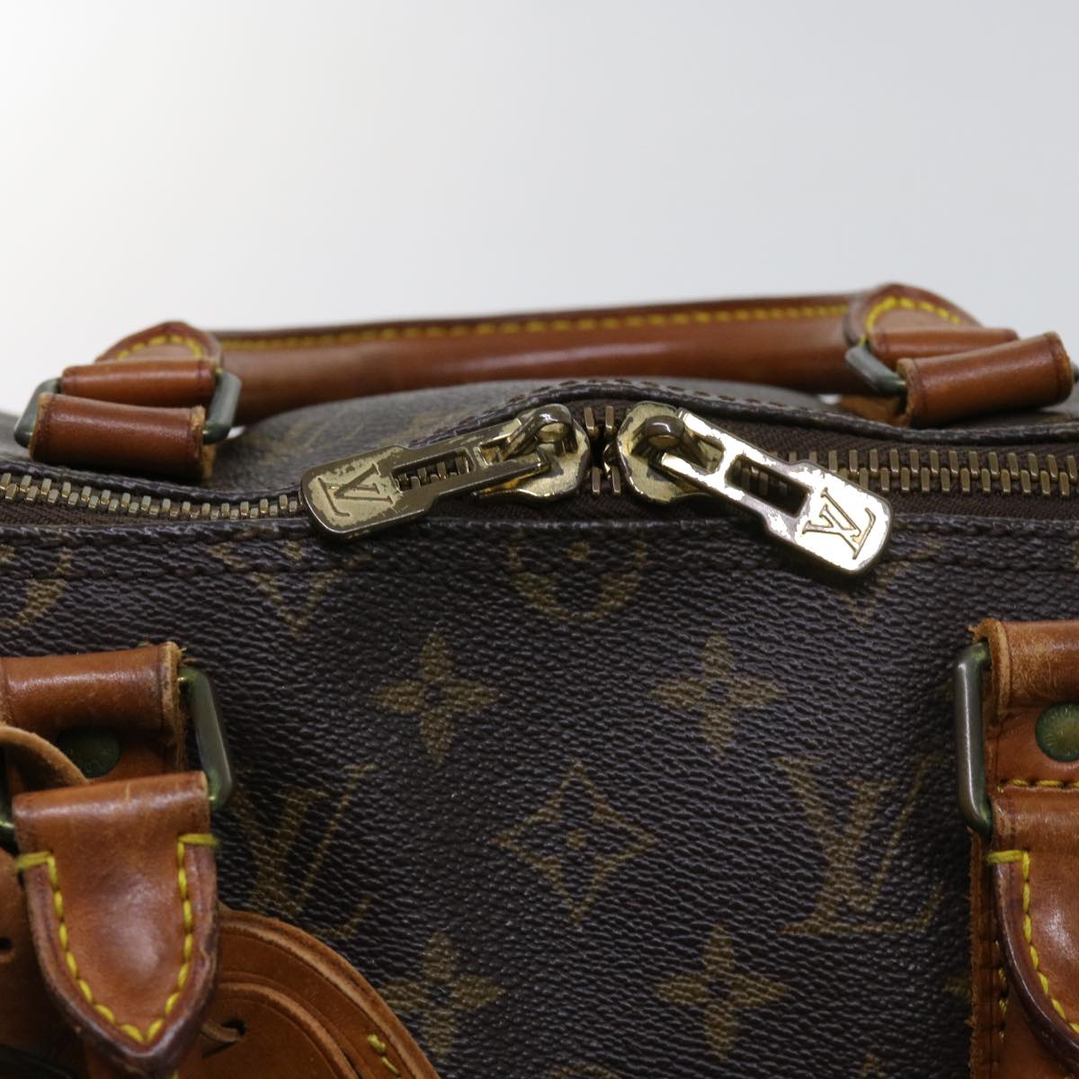 LOUIS VUITTON Monogram Keepall Bandouliere 50 Boston Bag M41416 LV Auth 62727