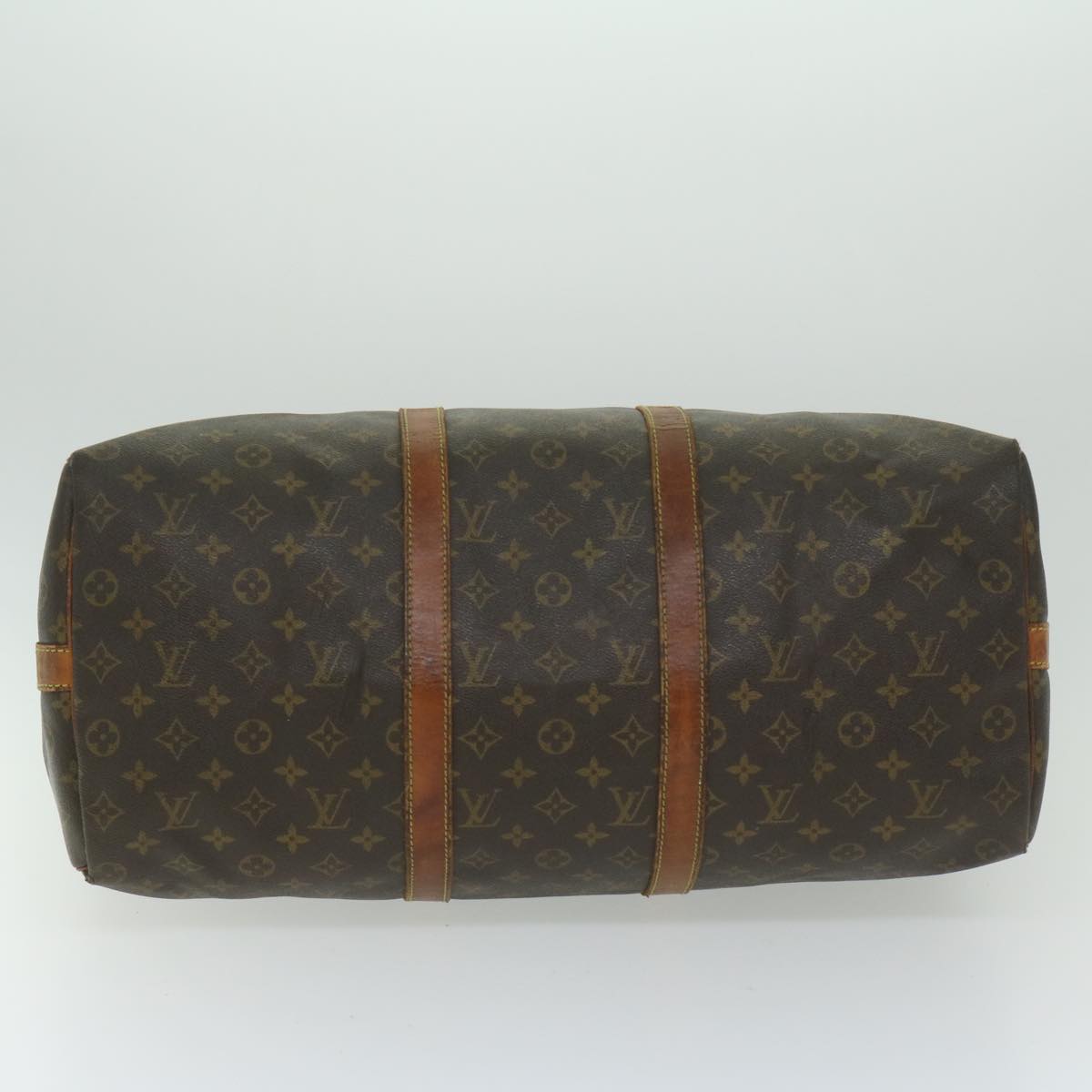 LOUIS VUITTON Monogram Keepall Bandouliere 50 Boston Bag M41416 LV Auth 62728