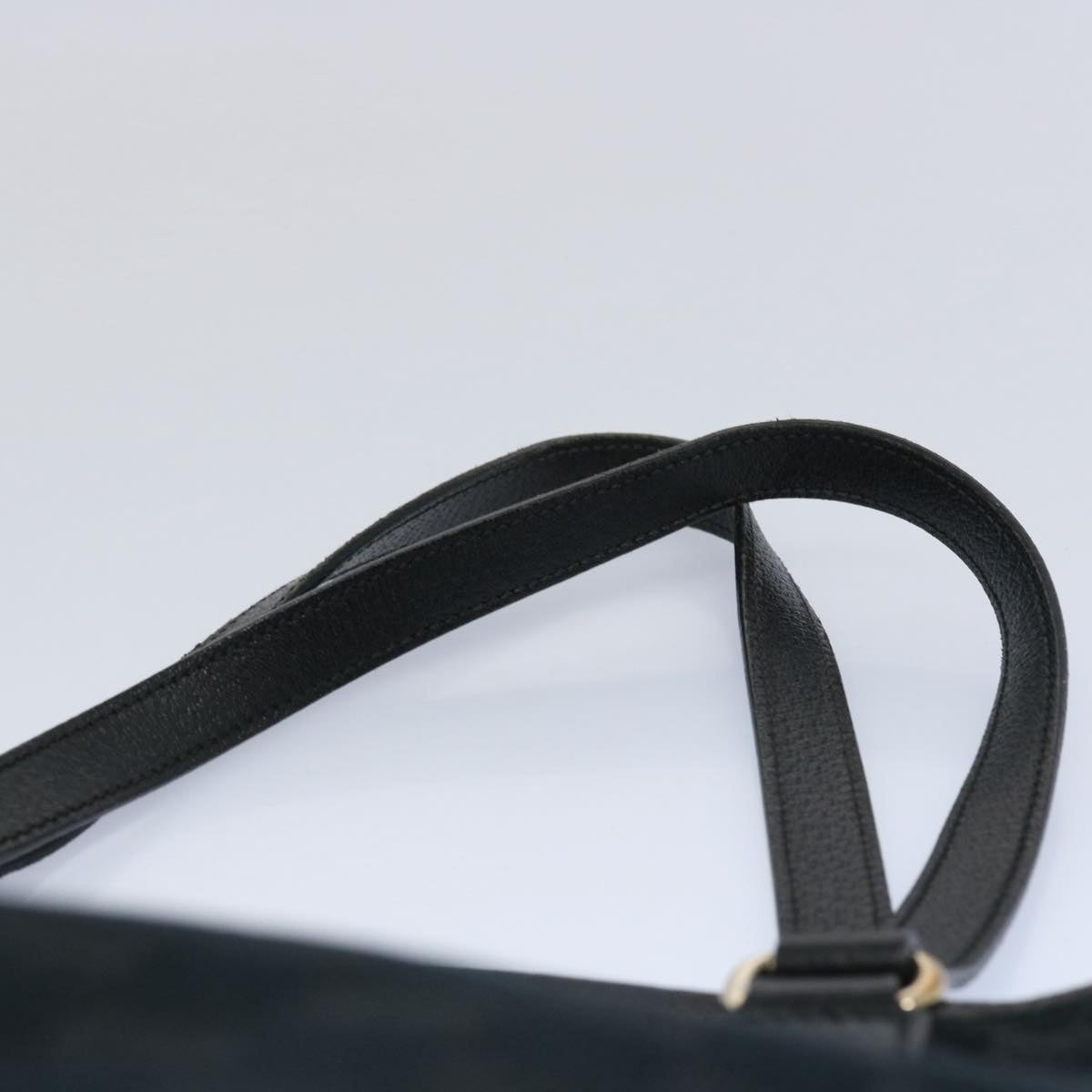 GUCCI GG Canvas Tote Bag Black 153009 Auth 62760