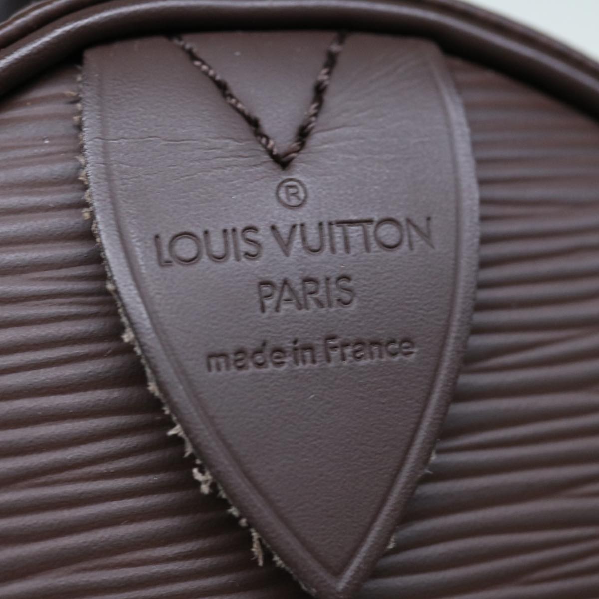 LOUIS VUITTON Epi Speedy 30 Hand Bag Mocha M5902D LV Auth 62799