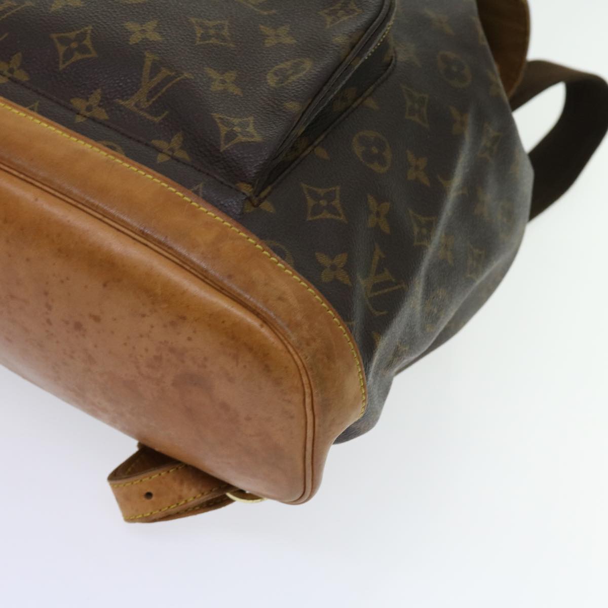 LOUIS VUITTON Monogram Montsouris GM Backpack M51135 LV Auth 62814