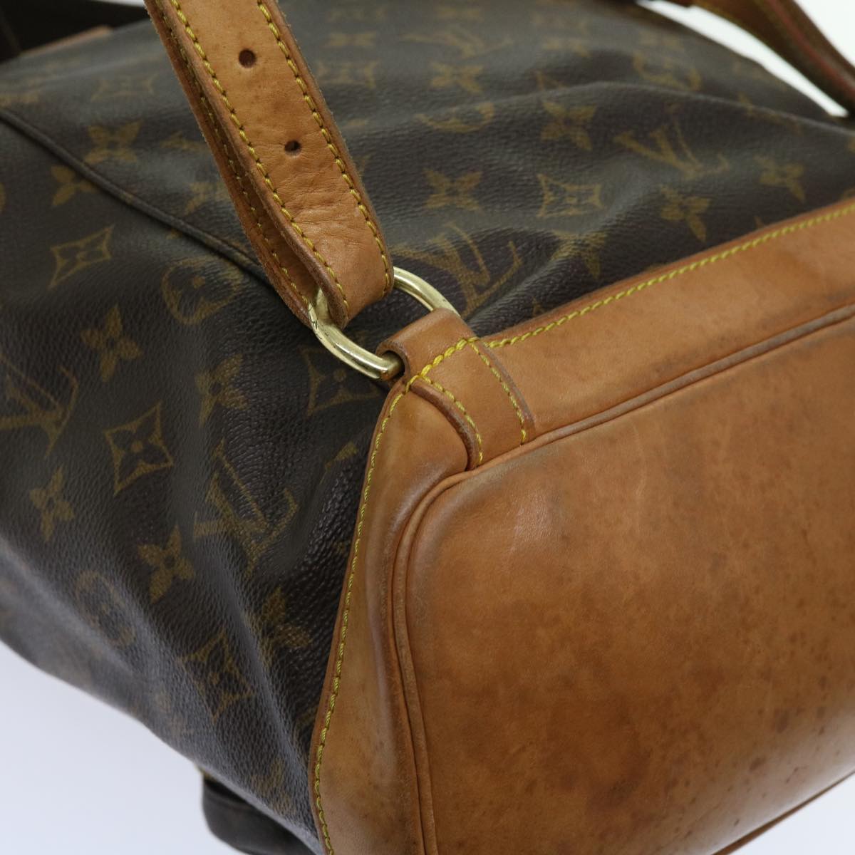 LOUIS VUITTON Monogram Montsouris GM Backpack M51135 LV Auth 62814