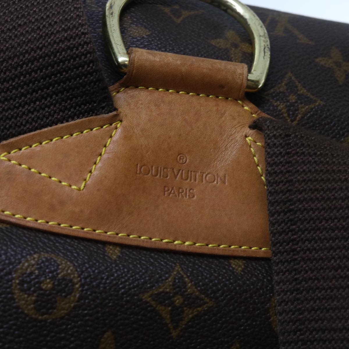 LOUIS VUITTON Monogram Montsouris GM Backpack M51135 LV Auth 62814