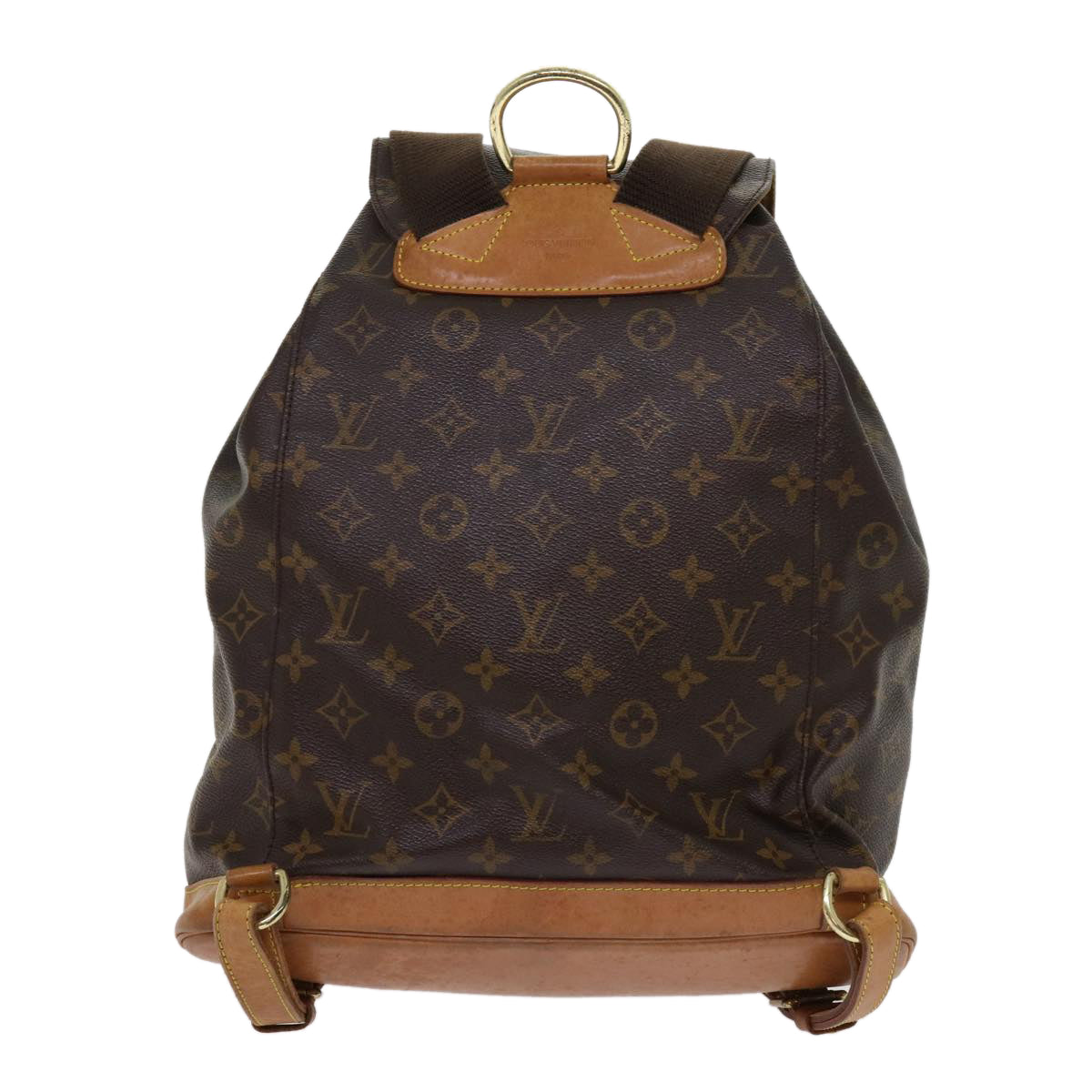 LOUIS VUITTON Monogram Montsouris GM Backpack M51135 LV Auth 62814