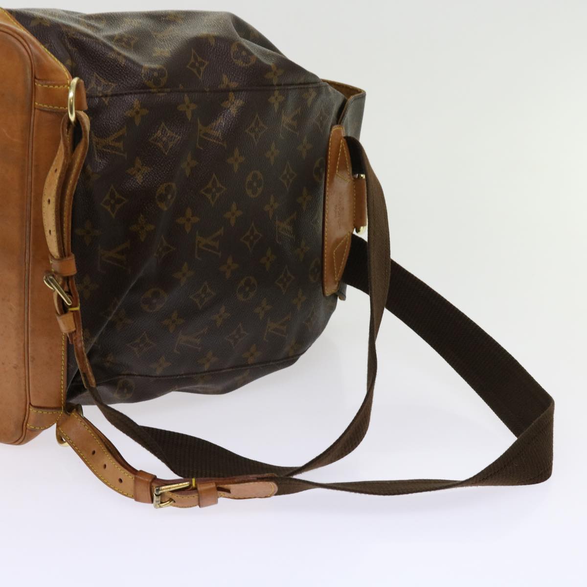 LOUIS VUITTON Monogram Montsouris GM Backpack M51135 LV Auth 62814