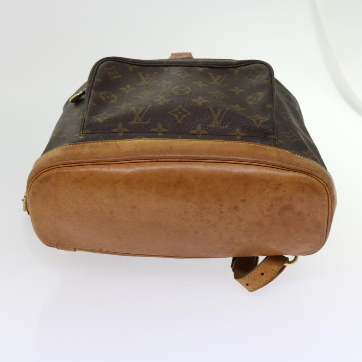 LOUIS VUITTON Monogram Montsouris GM Backpack M51135 LV Auth 62814