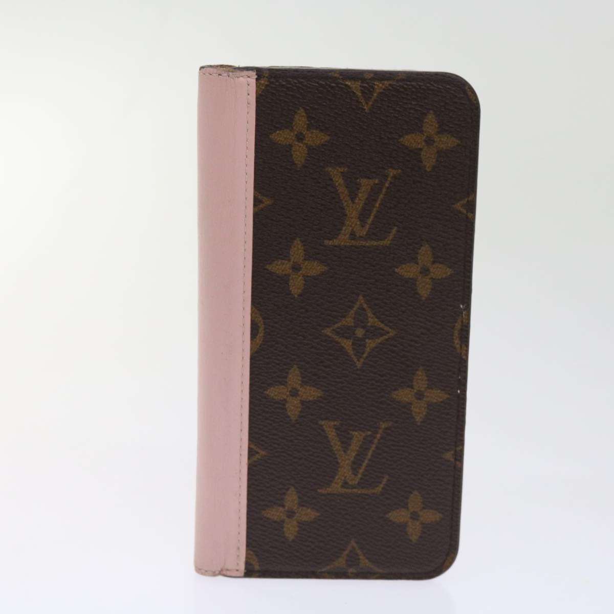 LOUIS VUITTON Monogram Damier Graphite iPhone Case 8Set Red LV Auth 62862