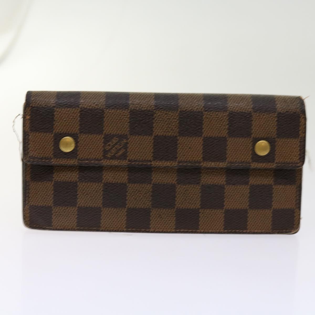 LOUIS VUITTON Monogram Damier Ebene Wallet 5Set LV Auth 62870