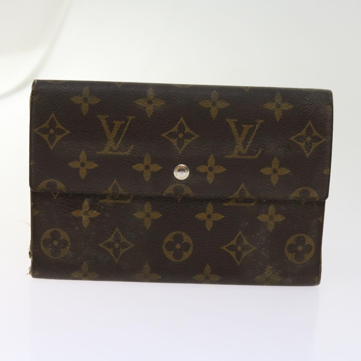 LOUIS VUITTON Monogram Damier Ebene Wallet 5Set LV Auth 62870