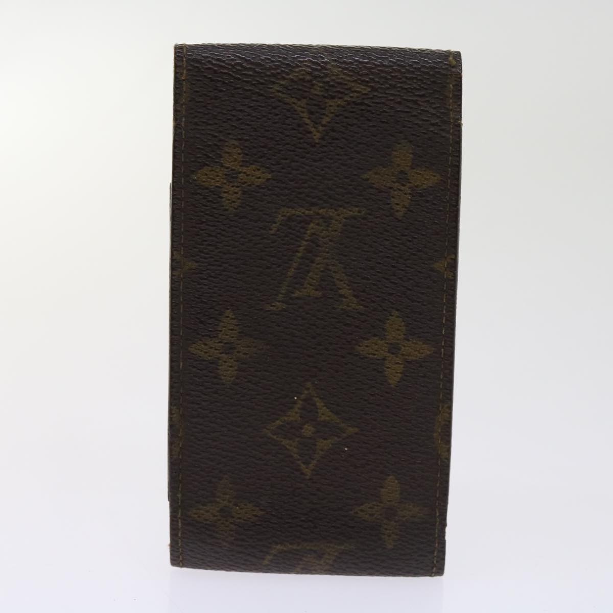 LOUIS VUITTON Monogram Damier Ebene Cigarette Case 8Set LV Auth 62871