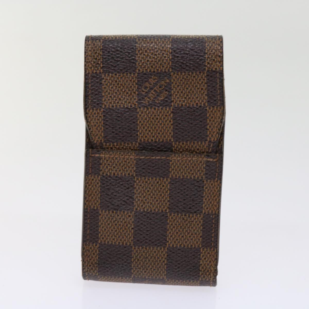 LOUIS VUITTON Monogram Damier Ebene Cigarette Case 8Set LV Auth 62871