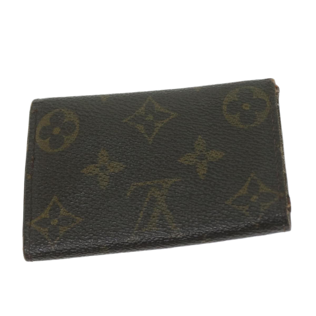 LOUIS VUITTON Epi Monogram Key Case 11 pieces Green Red LV Auth 62872