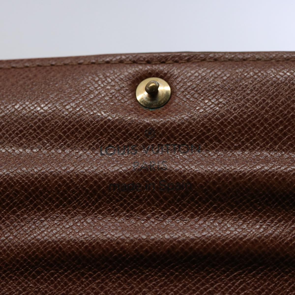 LOUIS VUITTON Monogram Portefeuille Sarah Long Wallet M60531 LV Auth 62890