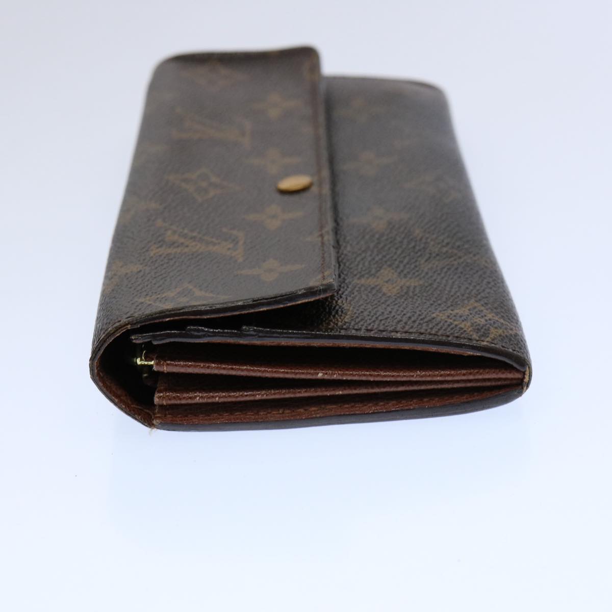 LOUIS VUITTON Monogram Portefeuille Sarah Long Wallet M60531 LV Auth 62890