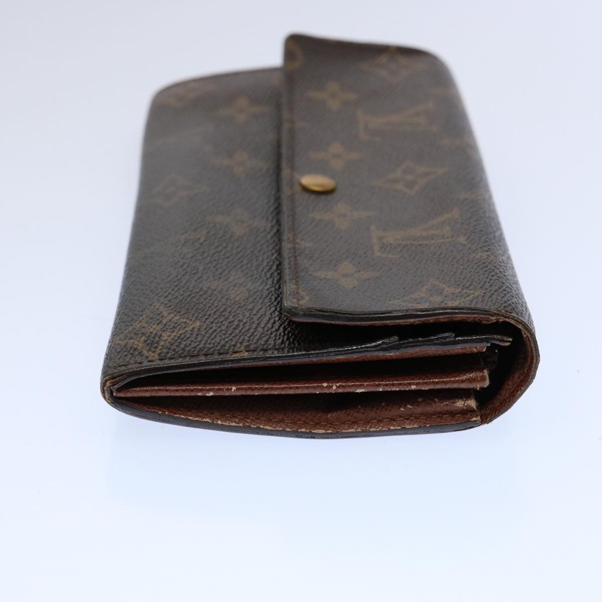 LOUIS VUITTON Monogram Portefeuille Sarah Long Wallet M60531 LV Auth 62890