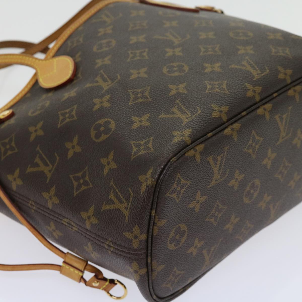 LOUIS VUITTON Monogram Neverfull PM Tote Bag M40155 LV Auth 62897A