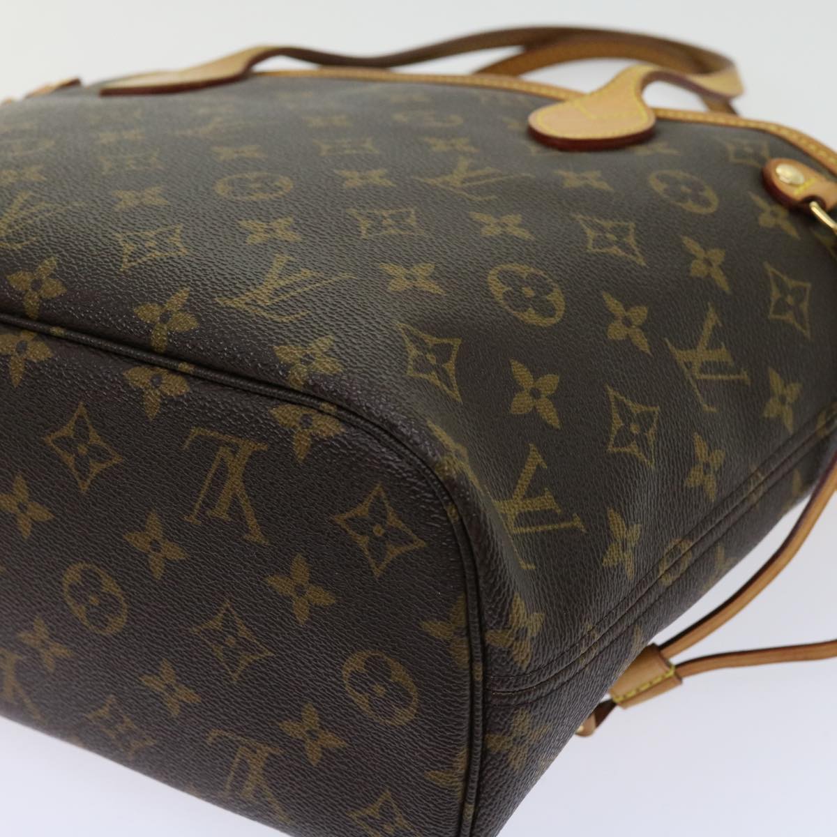 LOUIS VUITTON Monogram Neverfull PM Tote Bag M40155 LV Auth 62897A