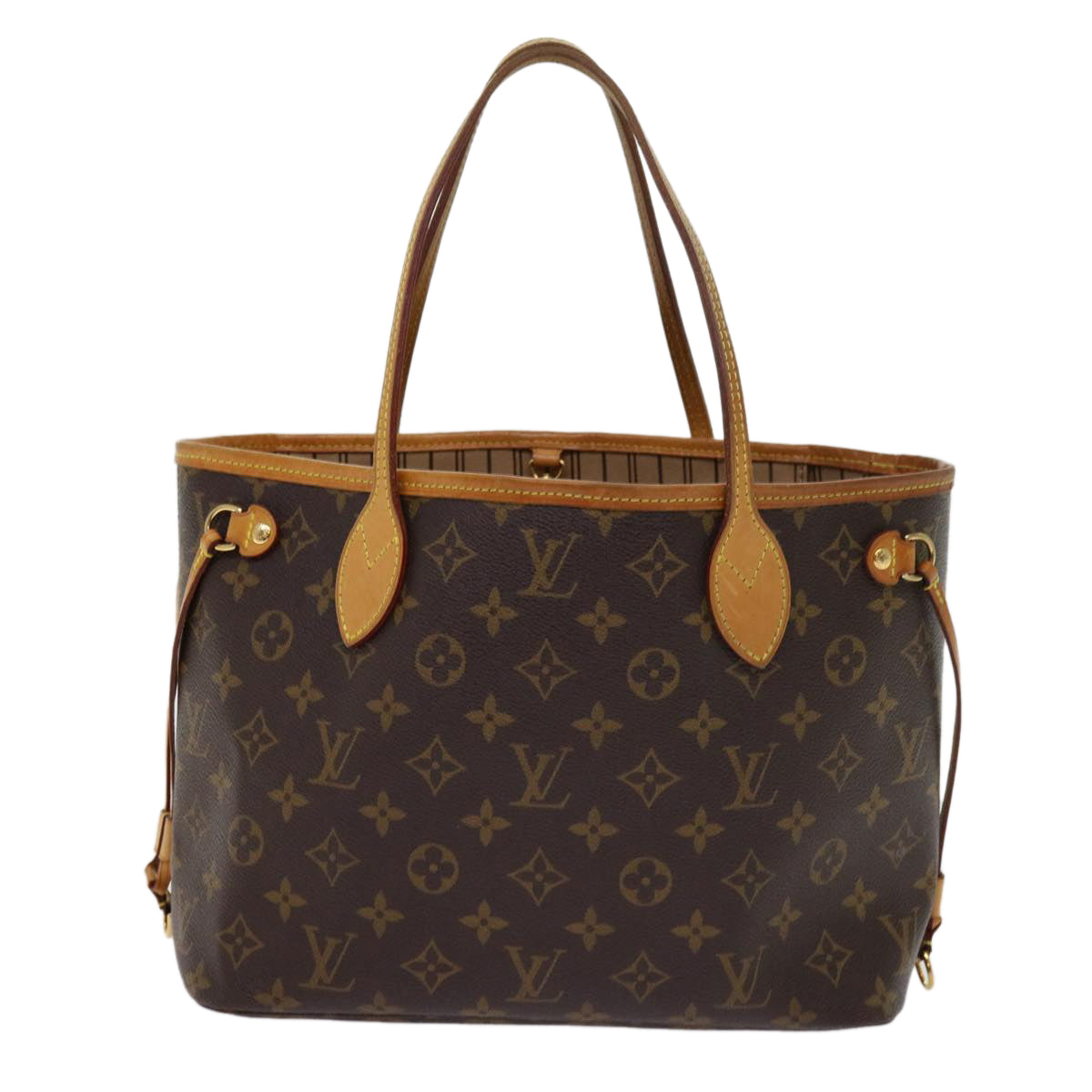 LOUIS VUITTON Monogram Neverfull PM Tote Bag M40155 LV Auth 62897A