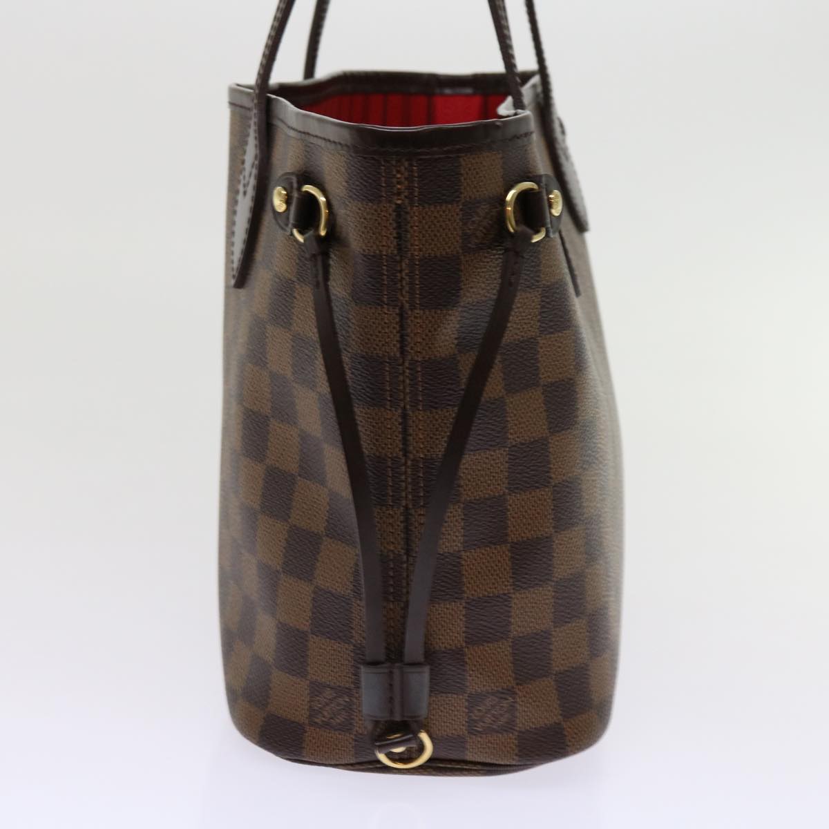 LOUIS VUITTON Damier Ebene Neverfull PM Tote Bag N51109 LV Auth 62898A